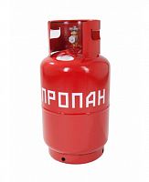 Металлический баллон НЗГА 12 л Масса сжиженного газа (пропана), кг. , не более: 5 
Масса пустого баллона: 6 кг