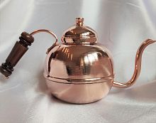 Медный заварочный чайник Шар 0,6 л 