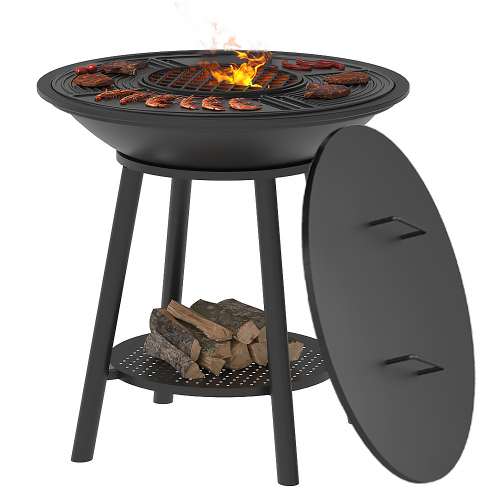 Чугунная костровая чаша Fantastic Grill Везувий Ø 700 Престиж чугунная костровая чаша fantastic grill везувий ø 700 престиж
