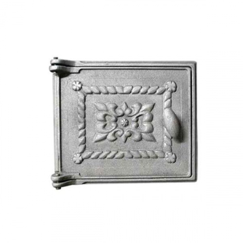 Печная чугунная дверца топочная Балезино ДТ-3 печная чугунная дверца топочная балезино дт-3