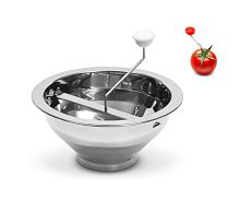 Машинка для протирки ягод овощей Tomatalo Trio 30, Rivadossi ИталияПроизводство: Италия,&nbsp;Rondo Rivadossi&nbsp;Материал: Высококачественная пищевая сталь марки 18/10с
Кол-во протирочных дисков,шт: 3 
Диаметр, см: 30
