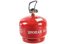 Баллон газовый туристический ВТ-2/4.8л GZWM S.A.Масса сжиженного газа (пропана), кг., не более: 2
Масса пустого баллона: 2,6 кг