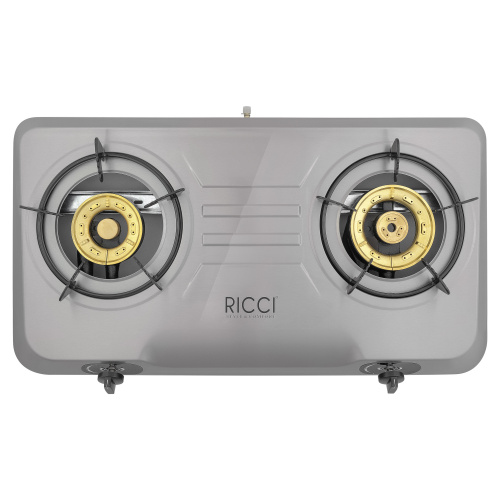 двухкомфорочная газовая плита ricci rgh 702c фото 2