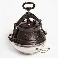 Афганский казан-скороварка с ручкой 5 литров черный, алюминий<p>
	 Объём казана 5 литров
</p>
<p>
	 Страна производства: Афганистан, Rashko Baba Ltd.
</p>
 <br>