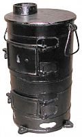 Чугунная печь Балезино ПОВ-57<p>
	 Цвет: черный
</p>
<p>
	 Производство: Удмуртия (Балезино)
</p>
<p>
	 Вес: 42,4 кг
</p>
<p>
	 Материал: Серый чугун
</p>
<p>
	 Диаметр: 30,5 см
</p>
<p>
	 Высота: 57,6 см
</p>
<p>
	 Диаметр выходного дымового отверстия: 11,4 мм
</p>
 <br>