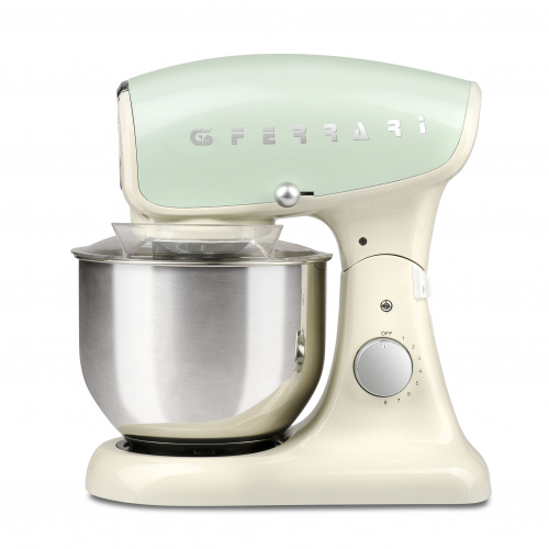 Тестомес планетарный проф. G3FERRARI Pastaio Deluxe Cream 5,2 л 1200 Вт, электрический фото 5 тестомес планетарный проф. g3ferrari pastaio deluxe cream 5,2 л 1200 вт, электрический фото 5